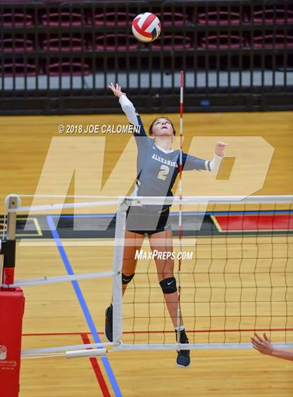 Thumbnail 2 in Clemens vs Alexander (NEISD Volleyball Tournament) photogallery.