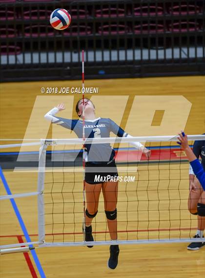 Thumbnail 2 in Clemens vs Alexander (NEISD Volleyball Tournament) photogallery.