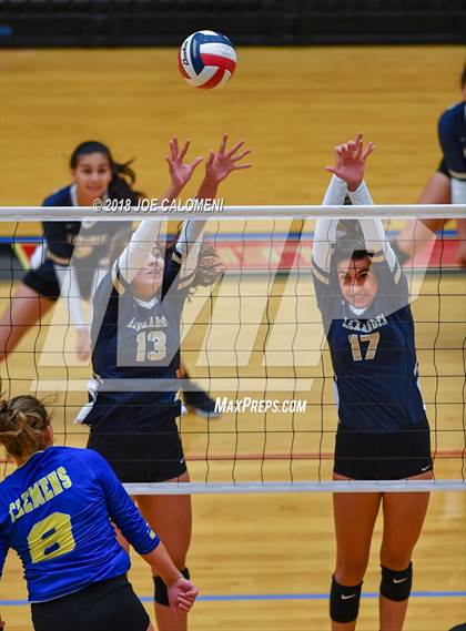 Thumbnail 1 in Clemens vs Alexander (NEISD Volleyball Tournament) photogallery.