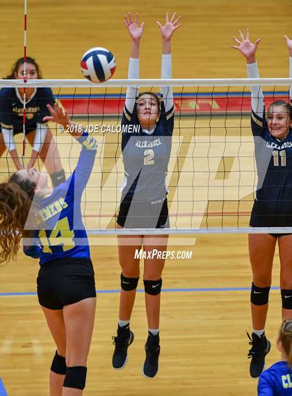Thumbnail 1 in Clemens vs Alexander (NEISD Volleyball Tournament) photogallery.