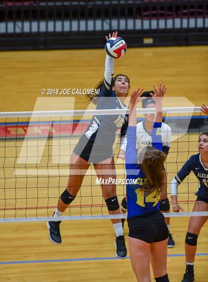 Thumbnail 2 in Clemens vs Alexander (NEISD Volleyball Tournament) photogallery.