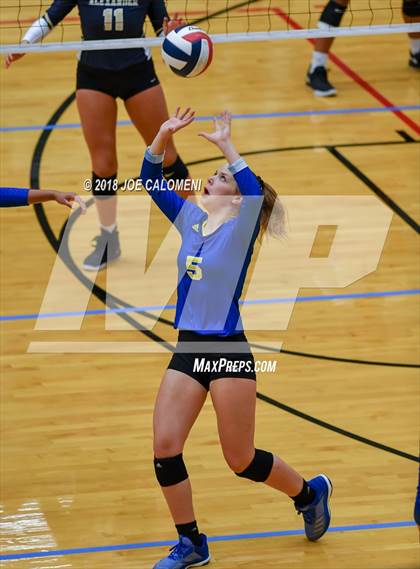 Thumbnail 2 in Clemens vs Alexander (NEISD Volleyball Tournament) photogallery.
