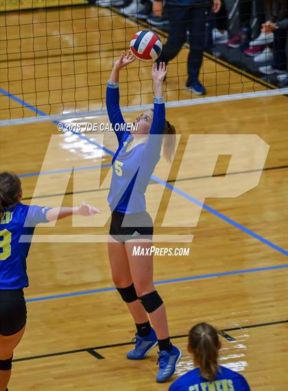 Thumbnail 3 in Clemens vs Alexander (NEISD Volleyball Tournament) photogallery.
