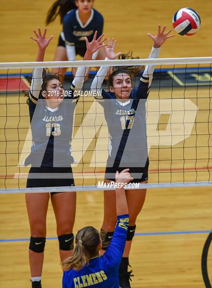 Thumbnail 1 in Clemens vs Alexander (NEISD Volleyball Tournament) photogallery.
