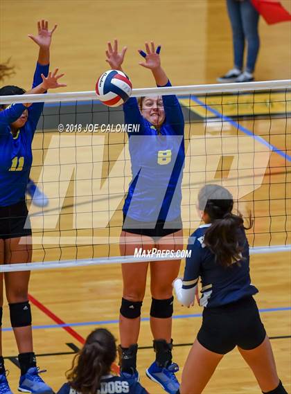 Thumbnail 3 in Clemens vs Alexander (NEISD Volleyball Tournament) photogallery.