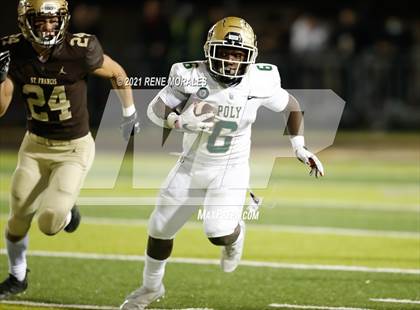 Thumbnail 3 in Long Beach Poly vs St. Francis (CIF SS D4 Final) photogallery.