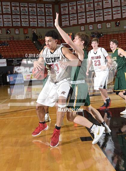 Thumbnail 3 in West Campus vs. Placer (CIF SJS D4 Final) photogallery.