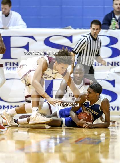 Thumbnail 3 in Hillcrest Prep Vs St. Benedicts Prep (Marshall County Hoopfest) photogallery.