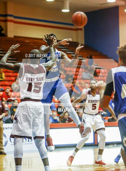 Thumbnail 1 in Hillcrest Prep Vs St. Benedicts Prep (Marshall County Hoopfest) photogallery.