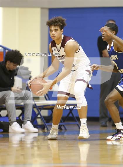 Thumbnail 1 in Hillcrest Prep Vs St. Benedicts Prep (Marshall County Hoopfest) photogallery.