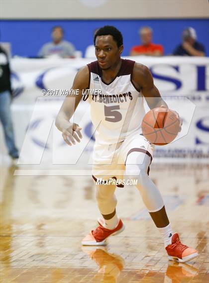 Thumbnail 1 in Hillcrest Prep Vs St. Benedicts Prep (Marshall County Hoopfest) photogallery.
