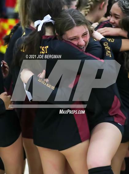 Thumbnail 2 in Clovis West vs. Clovis North (CIF-CS D1 Final) photogallery.