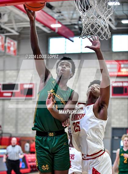 Thumbnail 1 in Mira Costa vs. Orange Lutheran (Nike Extravaganza) photogallery.