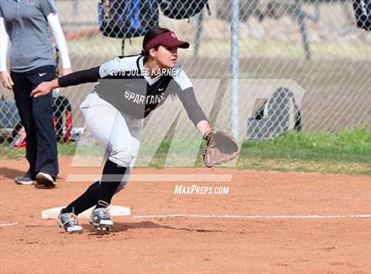 Thumbnail 1 in Cimarron-Memorial vs Faith Lutheran photogallery.