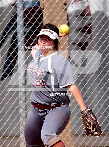 Thumbnail 2 in Cimarron-Memorial vs Faith Lutheran photogallery.