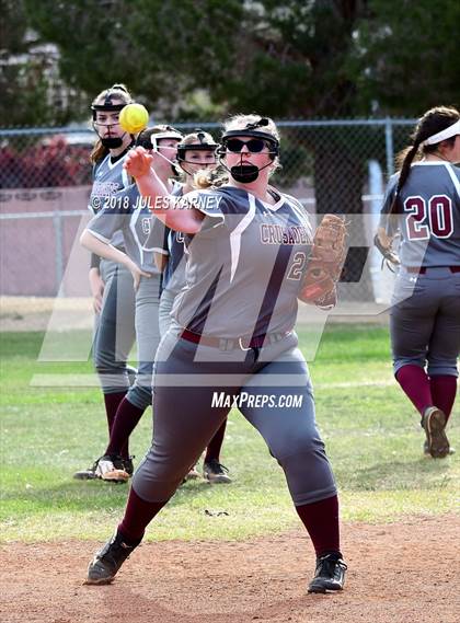 Thumbnail 1 in Cimarron-Memorial vs Faith Lutheran photogallery.