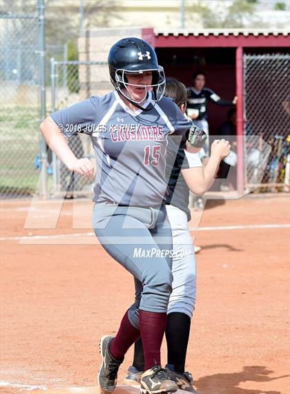 Thumbnail 2 in Cimarron-Memorial vs Faith Lutheran photogallery.