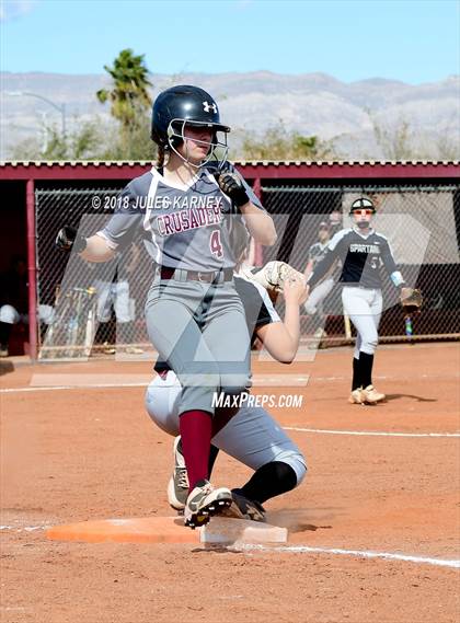 Thumbnail 3 in Cimarron-Memorial vs Faith Lutheran photogallery.