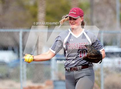 Thumbnail 3 in Cimarron-Memorial vs Faith Lutheran photogallery.