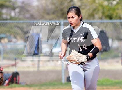 Thumbnail 1 in Cimarron-Memorial vs Faith Lutheran photogallery.