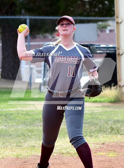Thumbnail 3 in Cimarron-Memorial vs Faith Lutheran photogallery.