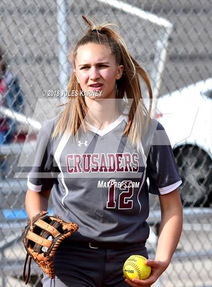 Thumbnail 3 in Cimarron-Memorial vs Faith Lutheran photogallery.