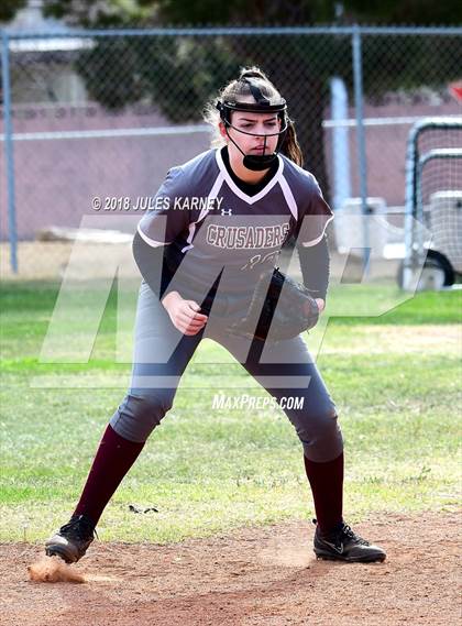 Thumbnail 2 in Cimarron-Memorial vs Faith Lutheran photogallery.
