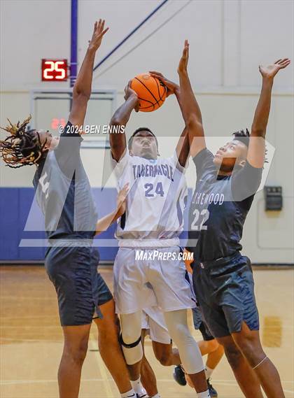 Thumbnail 2 in Blythewood vs.Tabernacle Baptist Christian Academy Bahamas (Lemon Street Classic) photogallery.