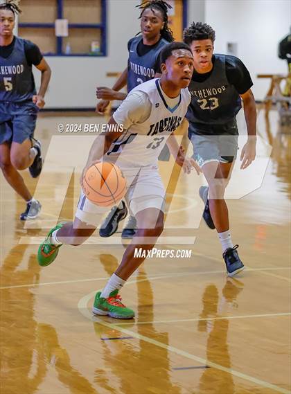 Thumbnail 1 in Blythewood vs.Tabernacle Baptist Christian Academy Bahamas (Lemon Street Classic) photogallery.
