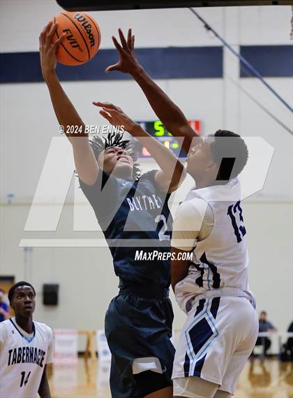 Thumbnail 3 in Blythewood vs.Tabernacle Baptist Christian Academy Bahamas (Lemon Street Classic) photogallery.