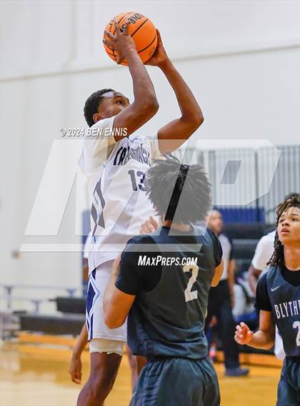 Thumbnail 3 in Blythewood vs.Tabernacle Baptist Christian Academy Bahamas (Lemon Street Classic) photogallery.