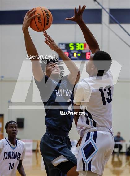 Thumbnail 1 in Blythewood vs.Tabernacle Baptist Christian Academy Bahamas (Lemon Street Classic) photogallery.