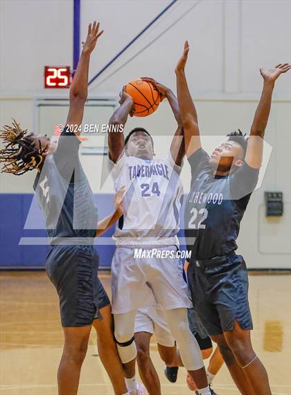 Thumbnail 3 in Blythewood vs.Tabernacle Baptist Christian Academy Bahamas (Lemon Street Classic) photogallery.