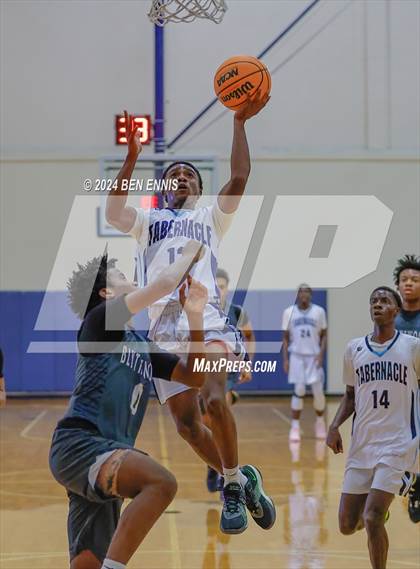 Thumbnail 1 in Blythewood vs.Tabernacle Baptist Christian Academy Bahamas (Lemon Street Classic) photogallery.