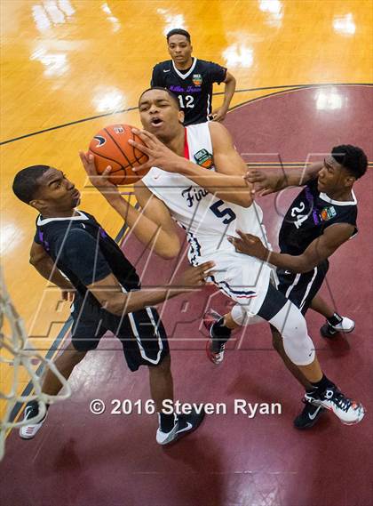 Thumbnail 1 in Findlay Prep vs. Miller Grove (DICK's National Tournament Quarterfinals) photogallery.