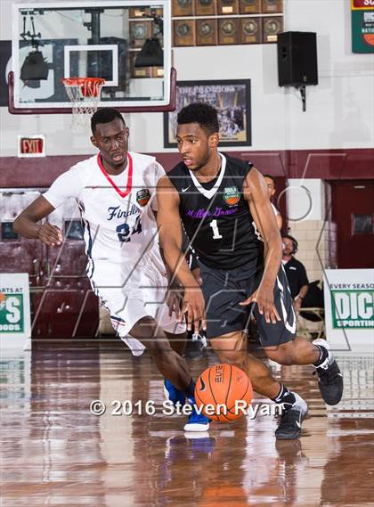 Thumbnail 2 in Findlay Prep vs. Miller Grove (DICK's National Tournament Quarterfinals) photogallery.