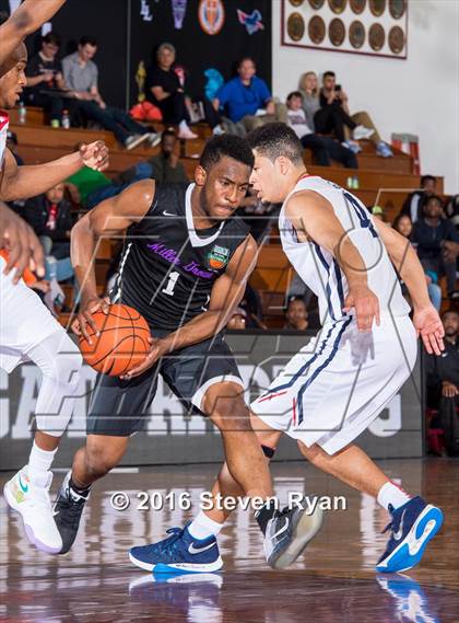 Thumbnail 1 in Findlay Prep vs. Miller Grove (DICK's National Tournament Quarterfinals) photogallery.
