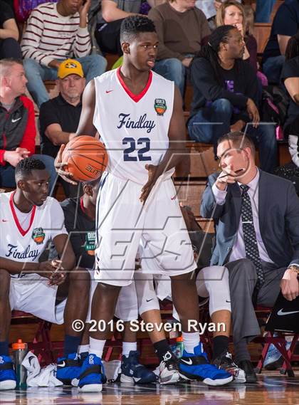 Thumbnail 1 in Findlay Prep vs. Miller Grove (DICK's National Tournament Quarterfinals) photogallery.