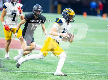 Thumbnail 2 in Prince Avenue Christian vs Hebron Christian (GHSA Private State Championship Final) photogallery.