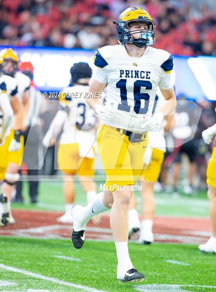 Thumbnail 1 in Prince Avenue Christian vs Hebron Christian (GHSA Private State Championship Final) photogallery.
