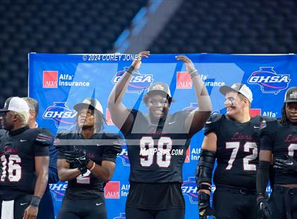 Thumbnail 3 in Prince Avenue Christian vs Hebron Christian (GHSA Private State Championship Final) photogallery.