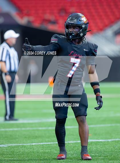 Thumbnail 2 in Prince Avenue Christian vs Hebron Christian (GHSA Private State Championship Final) photogallery.