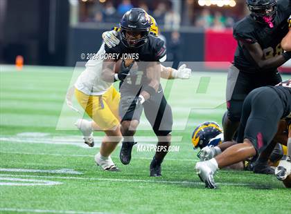 Thumbnail 2 in Prince Avenue Christian vs Hebron Christian (GHSA Private State Championship Final) photogallery.