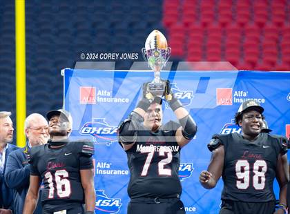 Thumbnail 1 in Prince Avenue Christian vs Hebron Christian (GHSA Private State Championship Final) photogallery.