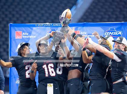 Thumbnail 3 in Prince Avenue Christian vs Hebron Christian (GHSA Private State Championship Final) photogallery.