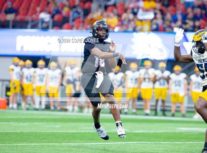 Thumbnail 2 in Prince Avenue Christian vs Hebron Christian (GHSA Private State Championship Final) photogallery.