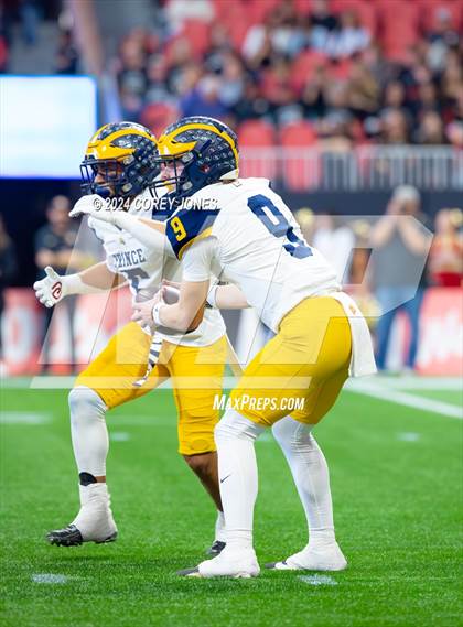 Thumbnail 1 in Prince Avenue Christian vs Hebron Christian (GHSA Private State Championship Final) photogallery.