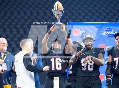 Thumbnail 1 in Prince Avenue Christian vs Hebron Christian (GHSA Private State Championship Final) photogallery.