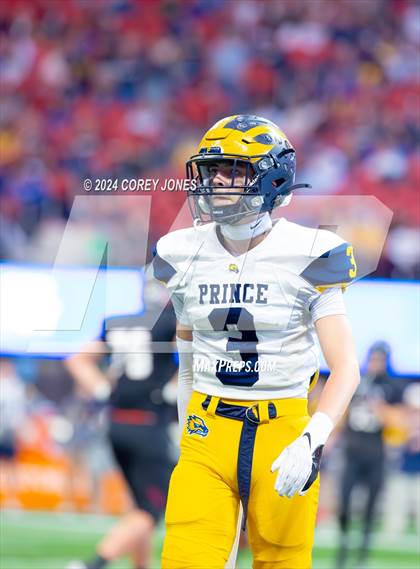 Thumbnail 3 in Prince Avenue Christian vs Hebron Christian (GHSA Private State Championship Final) photogallery.