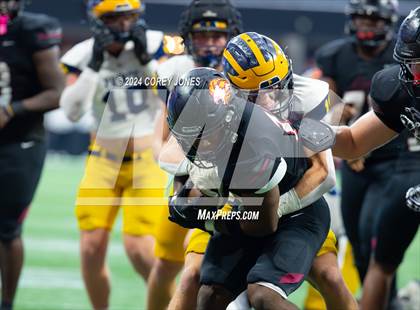Thumbnail 2 in Prince Avenue Christian vs Hebron Christian (GHSA Private State Championship Final) photogallery.